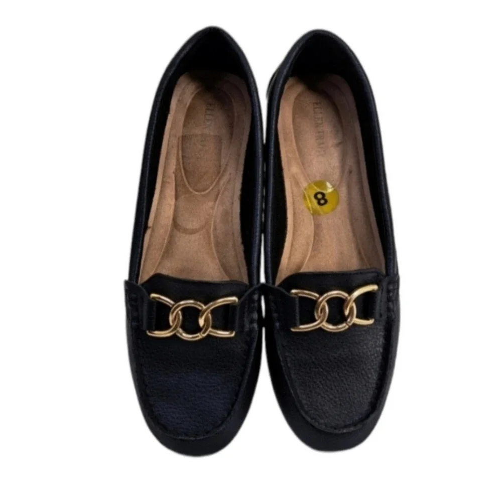 Ellen Tracy Women's‎ Flat Black Shoes 8M